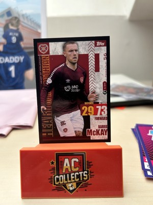 2023/24 Topps SPFL Match Attax Barrie McKay Black Parallel (2981)