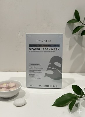 RYVALIA Bio-Collagen Mask Hydrating Pour Minimizing & Firming NEW Factory Sealed