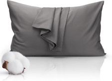 Pillow case - 100 Cotton Envelope Closure Pillow Cover for Dorm Room Essentials