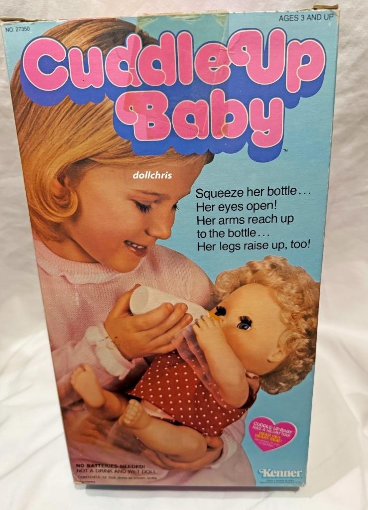 1997 Vintage Cuddle Up Baby Doll 13 Inch Kenner NRFB New in 