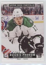 2015-16 Upper Deck Portfolio Rookie Color Art Mattias Janmark #327 0b3