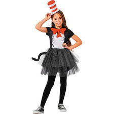 Kids Dr. Seuss The Cat in the Hat The Cat Dress Costume - Morris Costumes