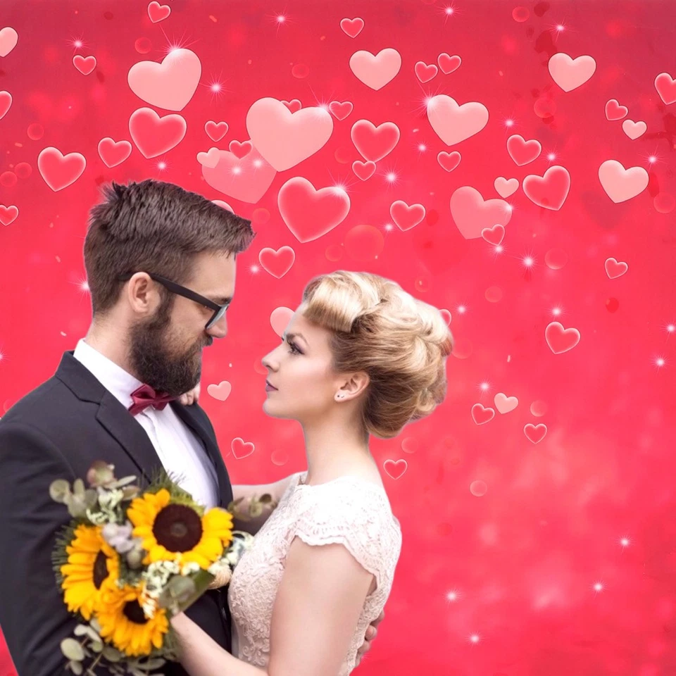  Hintergrunddekoration Valentinsdekoration Hintergrundwanddekoration - Bild 3 von 4