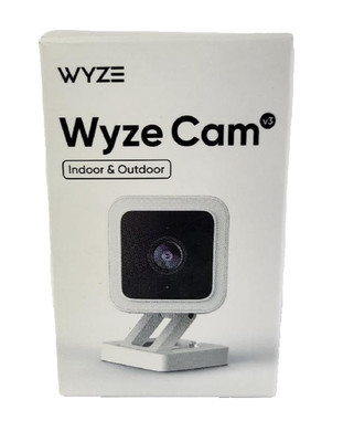 Wyze WYZEC3 Wired Indoor/Outdoor Surveillance Sec. Camera 1-NOB+ 1 Used Ex. Cond