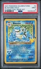 2021 POKEMON CELEBRATIONS CLASSIC COLLECTION #2 BLASTOISE-HOLO PSA 9