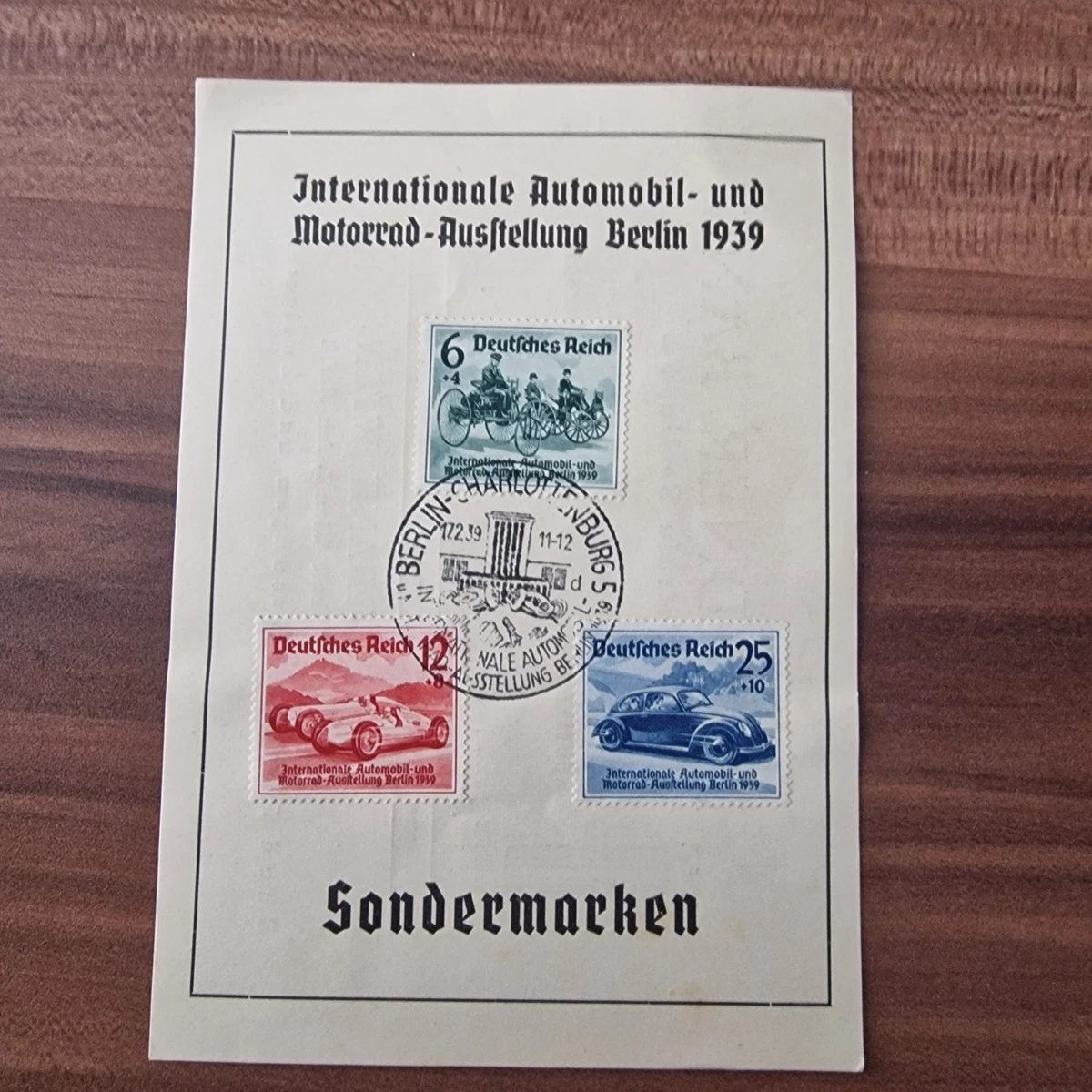 Berlin Cars Stamps for sale | eBay display picture 1