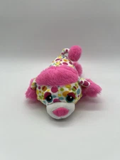 Basic Fun Cutetitos Carnivalitos Poodle Poofito Dog Polka Dot Funnel Cake Plush