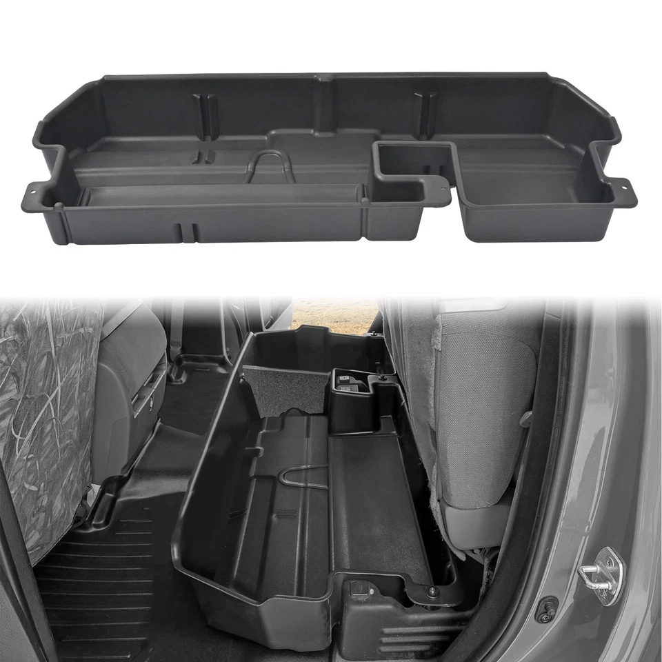 For Toyota Tundra Double Cab 2007-2021 Under Seat Storage Box Foto 2 de 4