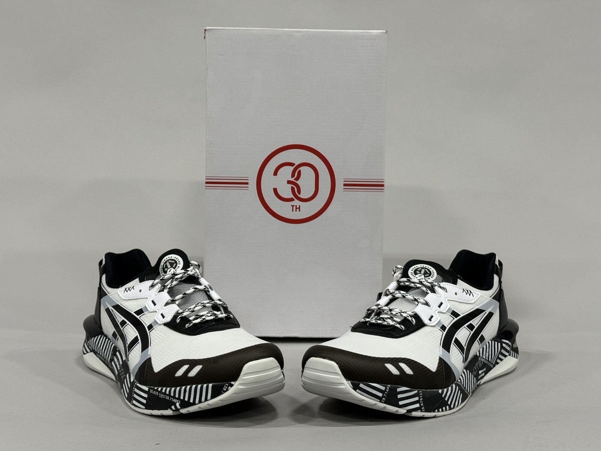 Asics GEL-LYTE XXX Men’s Walking Gym Running Shoes Sneakers Black White - 12 Men main image 4