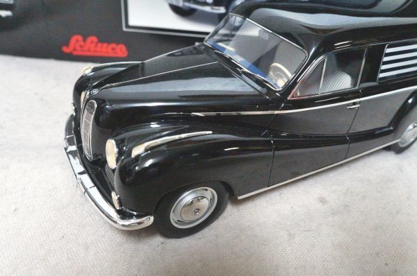 Schuco 1/18 BMW 502 Barockengel Bestatungs wagen Minicar Schuco 1/18 BMW 502 Barockengel Bestatungs wagen Minicar