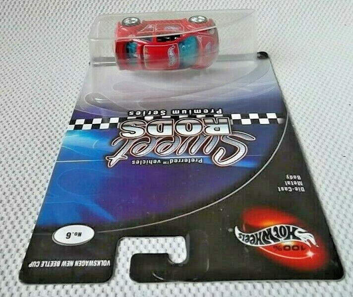 VOLKSWAGEN NEW BEETLE CUP (Japan Excl) 100% Hot Wheels Sweet RODS Premium Series Popularne akcje