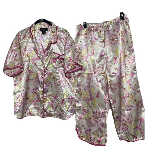 Women's Happy New Year 2026 Short Sleeve Satin Pajama Set | eBay