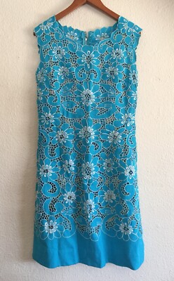 knee length dresses for ladies The Shift Dress in Stretch Linen main image 0