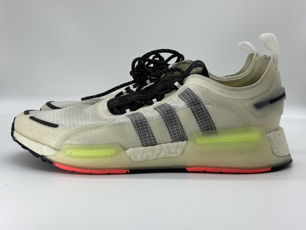 adidas gazelle silver green womens adidas Mens Nmd V3 Lace Up Sneakers Black 8 Casual main image 1