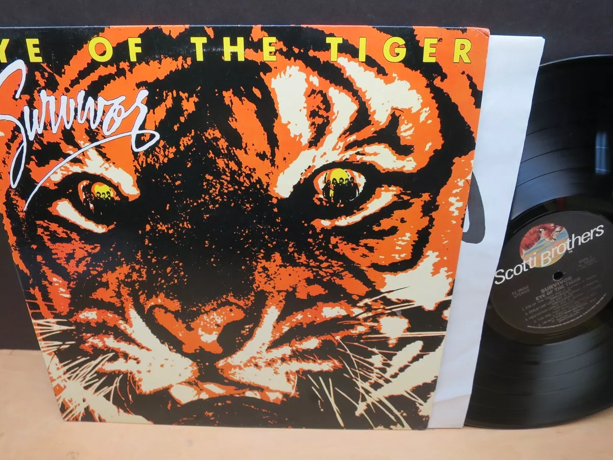 Survivor Eye of the Tiger 1982 Vinyl LP Rocky American 