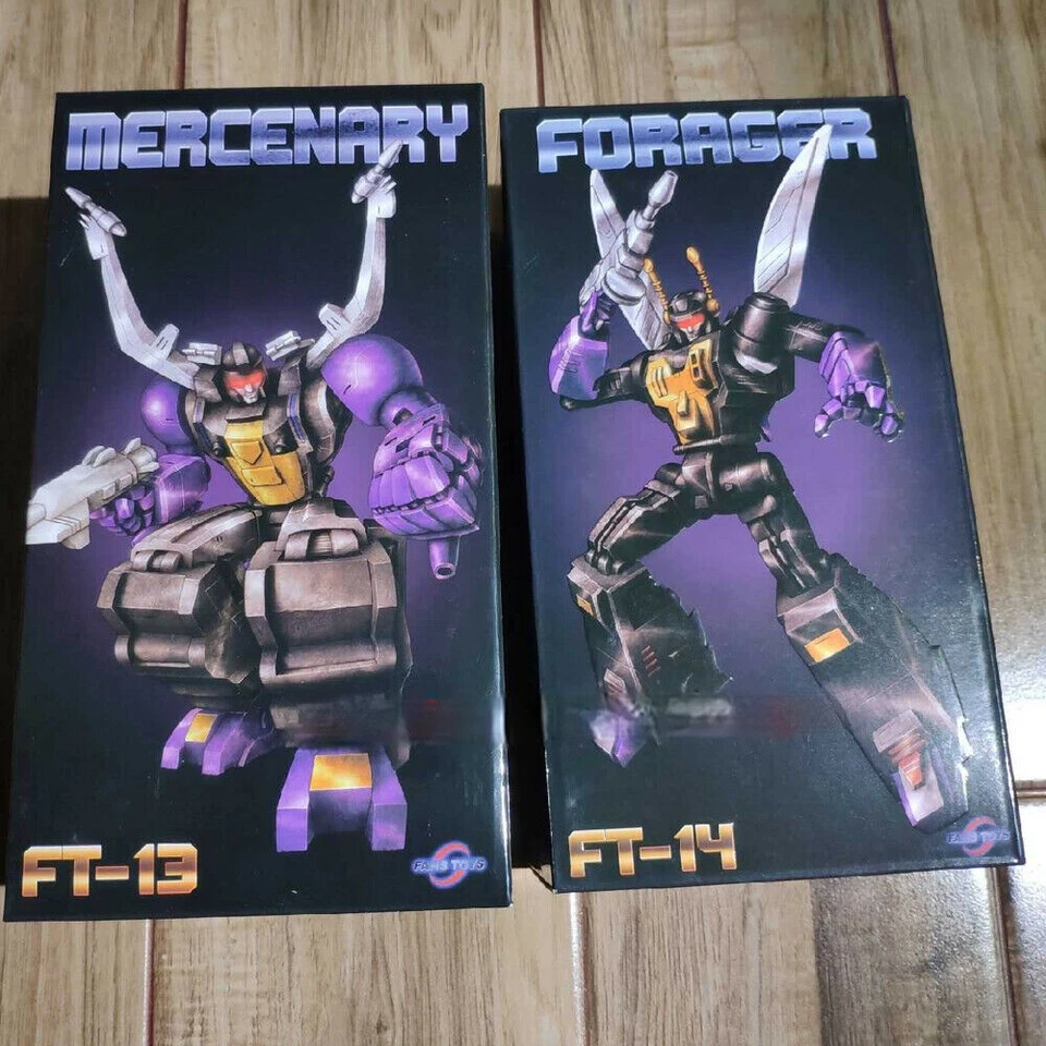 3 Pcs FansToys FT12T FT13 F14 Bombshell Figure Model 12 Purple Chest in Stock - Image 2 of 4