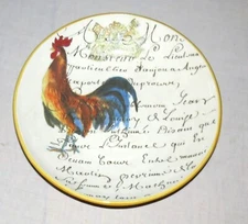 Williams Sonoma Rooster 14.1/4 inch Italy Pasta Salad Vegetable Bowl - Excellent