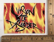 Vintage 1998 Vision of Disorder Heavy Metal Rock Band Sticker Decal