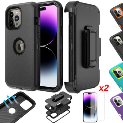 For iPhone 14/14 Pro/14 Plus/14 Pro Max Case Phone Cover Shockproof Rugged US