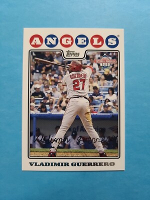 VLADIMIR GUERRERO 2008 TOPPS NATIONAL BASEBALL CARD DAY # 5 G2860