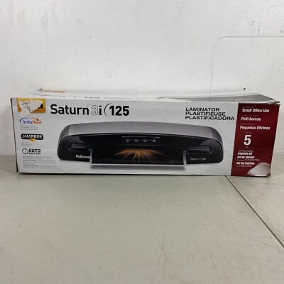 Fellowes Saturn3i 125 Laminator, 12'' Wide X 5mil Max Thickness 5736601 Office