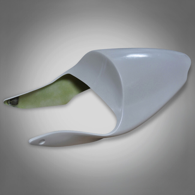 DR72 Kawasaki ZX 6 R GFK Höcker Racing Renn Sitz Sitzbank Hinten