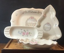Pfaltzgraff Perennials Tea Rose Various Dinnerware Pieces and Serving Dishes
