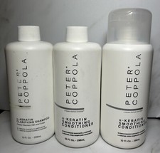 Peter Coppola A-KERATIN SMOOTHING 2 CONDITIONER  1 Shampoo 10 oz