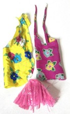 Vintage Mattel Barbie Doll Clothes Island Fun Swimsuit Wrap Skirts Lot