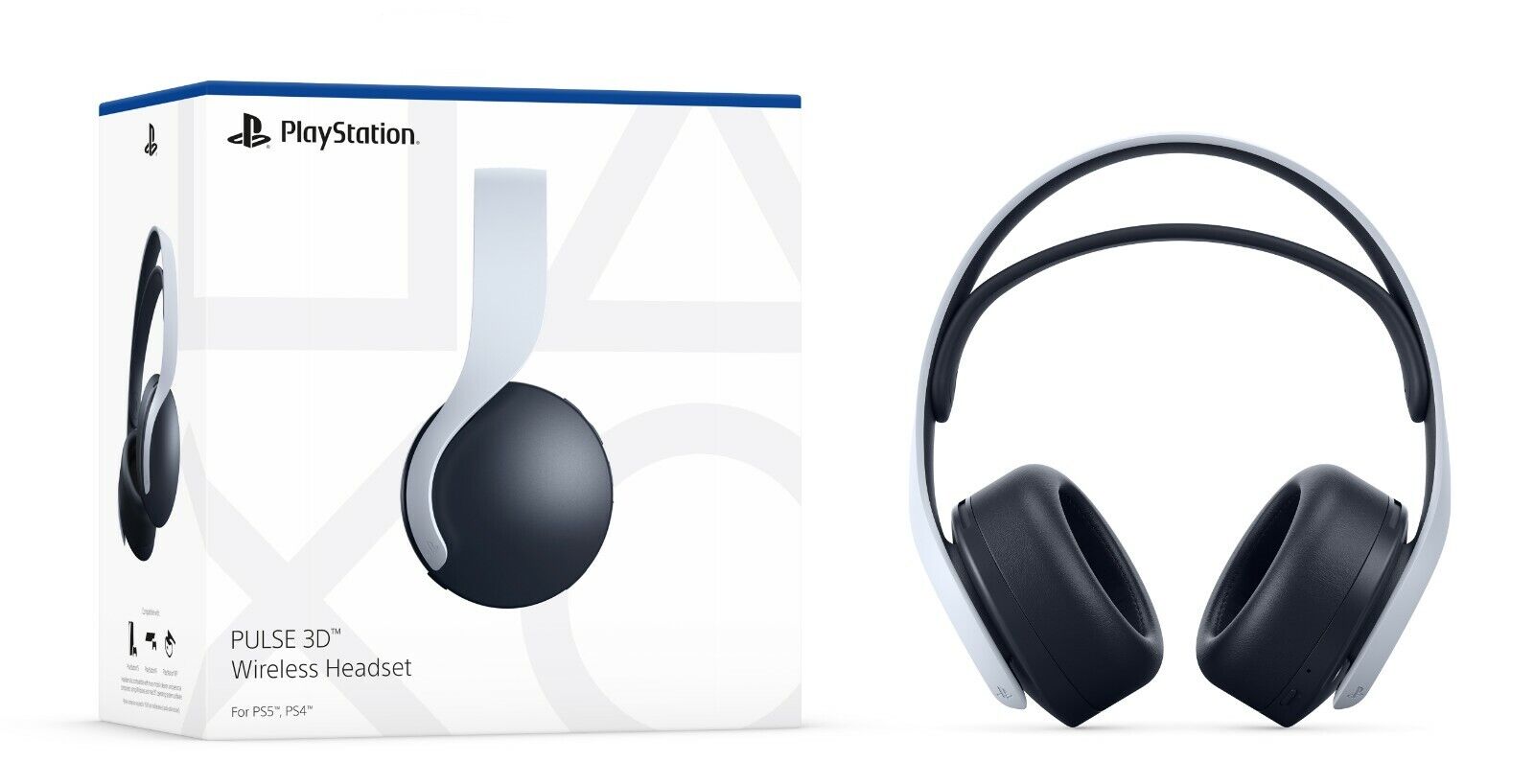 3D SONY Wireless PlayStation | Gaming 5 PULSE Official Headset PS5 New 711719540878 Genuine - eBay