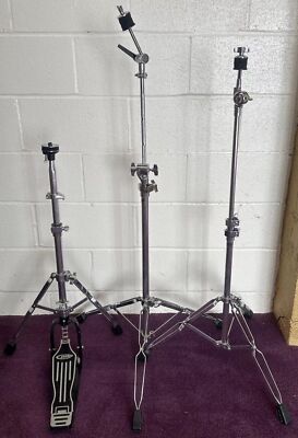 Set Of 3 Stands PDP by DW Drum Workshop, 800 Series, Chain Drive Hi-Hat Stand+2