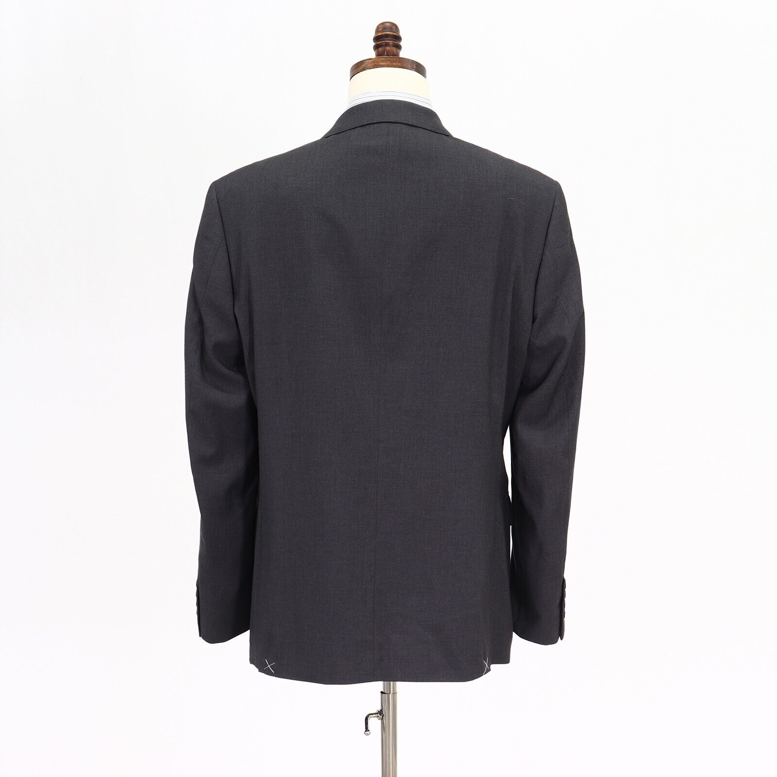 Perry Ellis 44R Gray Sport Coat Blazer Jacket Solid 2B Polyester | eBay