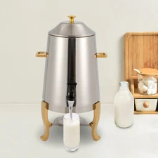 Stainless Steel 13L Hot Beverage Dispenser Coffee Chafer Hot Drink Tea Dispenser