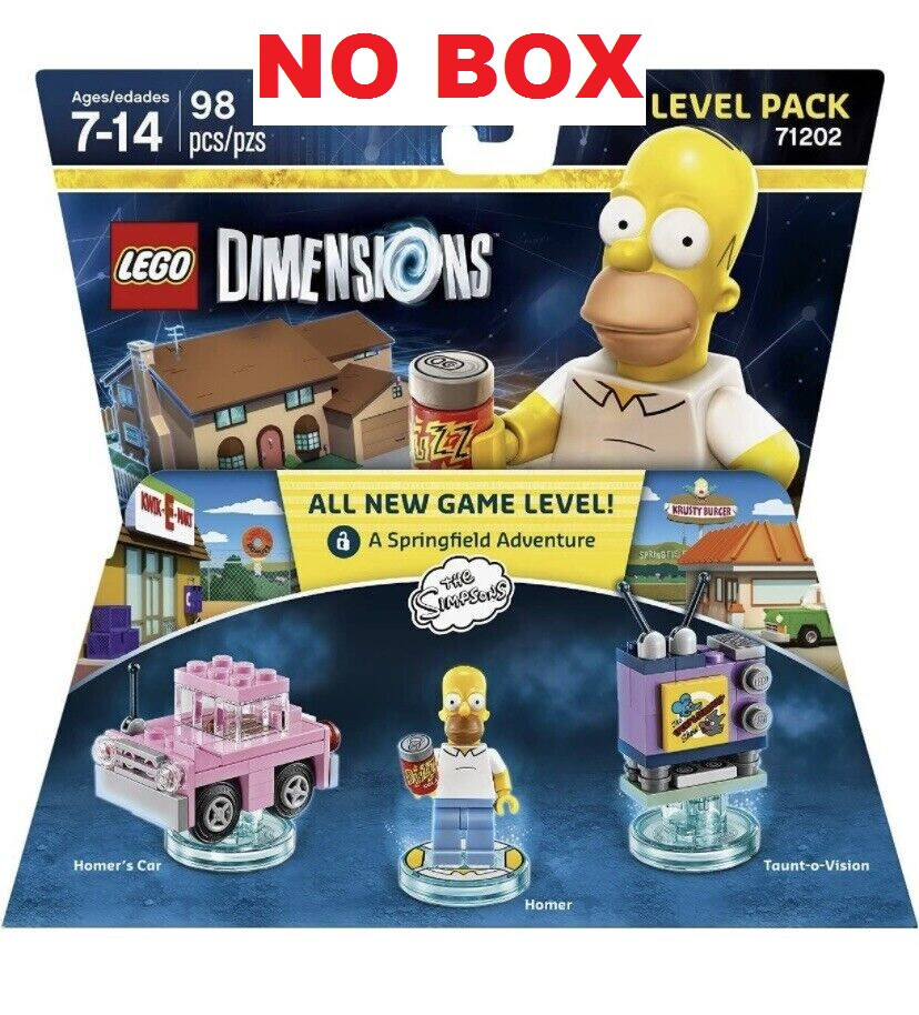 Simon　ソマレゾン9箱おまとめ LEGO Dimensions Level Pack The Simpsons Homer 71202 Brand New NO