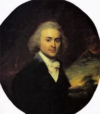 Ｏｉｌ　ｐａｉｎｔｉｎｇ john singleton copley - john quincy adams at sunset landscape art @