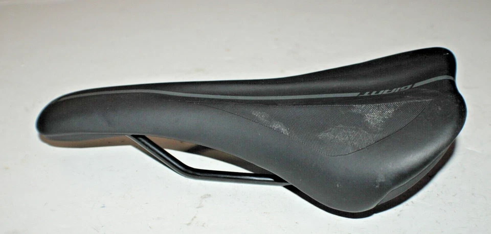 Sillín de bicicleta MTB gigante 270/140 mm negro confort de carretera híbrido grava envío rápido a EE. UU. Foto 4 de 4