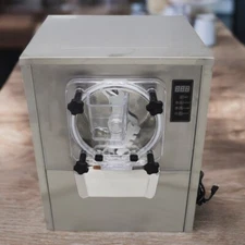 110V Desktop Commercial Hard Ice Cream Machine Powered Ice Cream Maker 25-30L/h