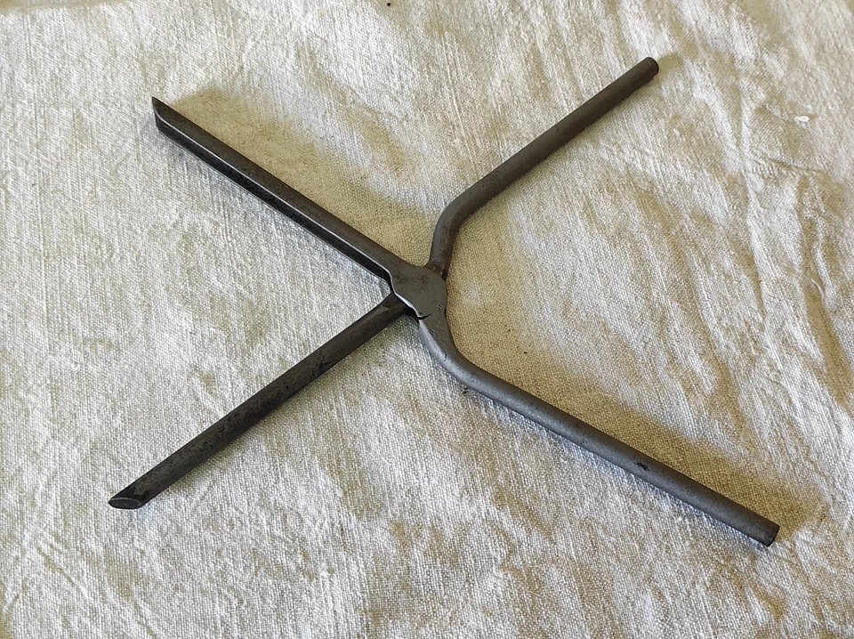 Ancien Fer à friser les cheveux 27 cm de long - Photo 2/3