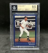 1993 Derek Jeter Classic C3 Kalamazoo Rookie SP #4 Card Graded Bgs 9.5 Gem Mint