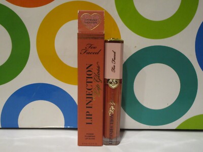 TOO FACED ~ LIP INJECTION POWER PLUMPING LIP GLOSS ~ THE BIGGER THE HOOPS