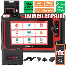 2025LAUNCH X431 CRP919E CRP909E OBD2 Car Diagnostic Tool ECU Coding TPMS Scanner
