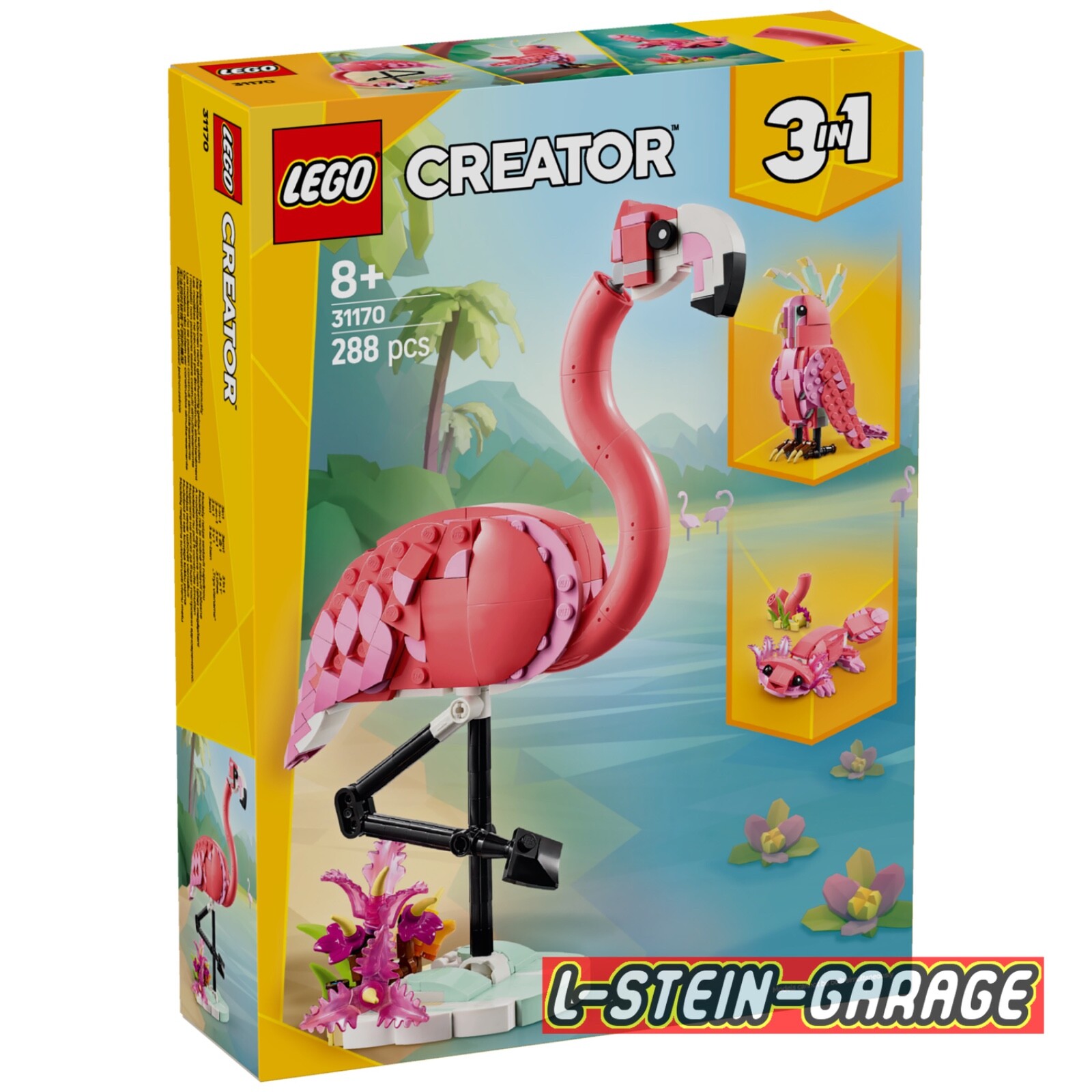 LEGO® Creator 31170 Wilde Tiere: Rosa Flamingo | Neu | OVP - Bild 9