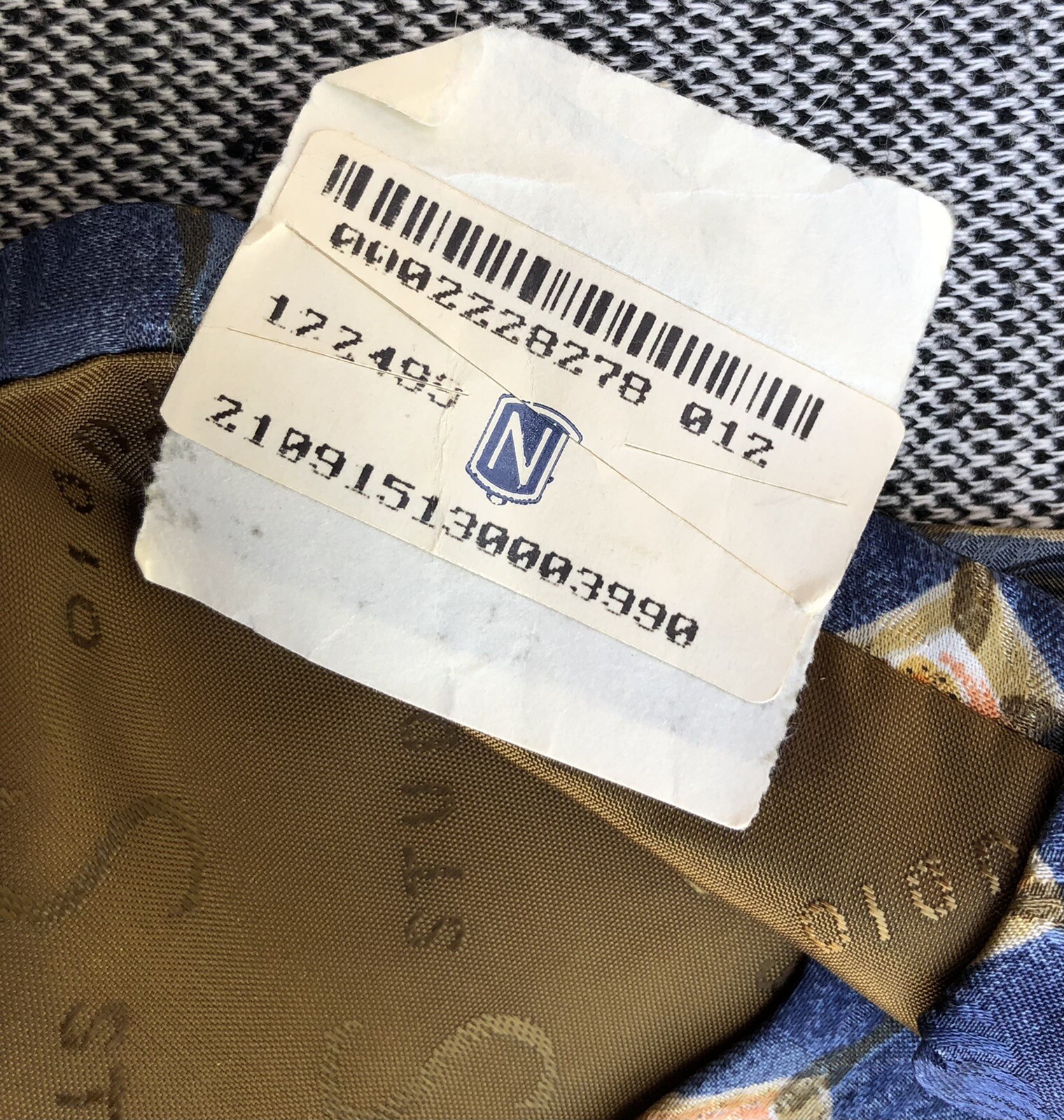 Robert Talbott Studio Silk Necktie Blue Multicolo… - image 7