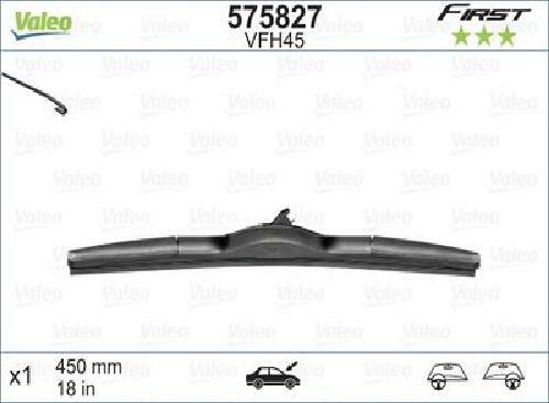 Original VALEO Wischblatt 575827 für Honda Hyundai KIA Lexus Mazda Mitsubishi - Bild 1 von 2