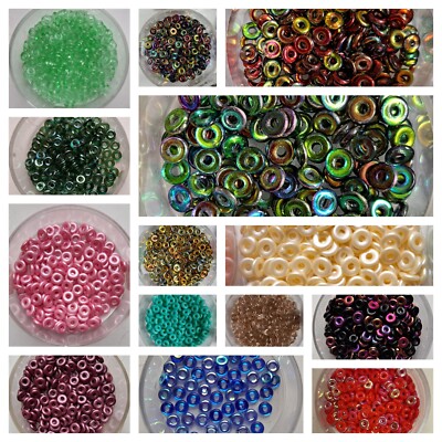 O-Bead 5g O-Beads Donutring 1 x 3,8 mm Glas FARBWAHL