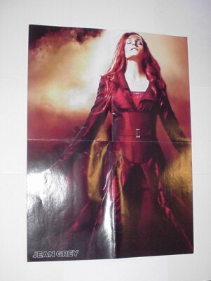 X Men Movie Poster 16 Jean Grey Dark Phoenix Famke Janssen Avengers x-men-dark-phoenix-metal-poster-sophie-turner-jennifer-lawrence-7x11