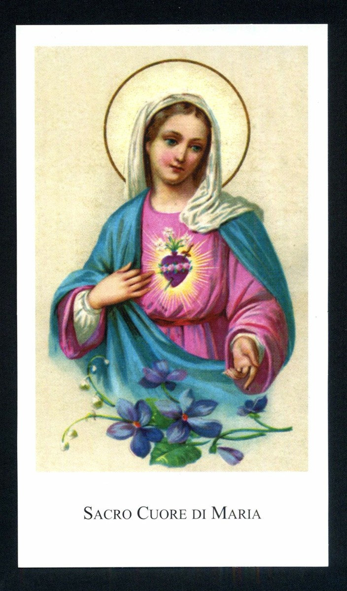 Santino Antico - Madre Di Dio Incoronata Foggia - Holy Card - Image Pieuse - Italie