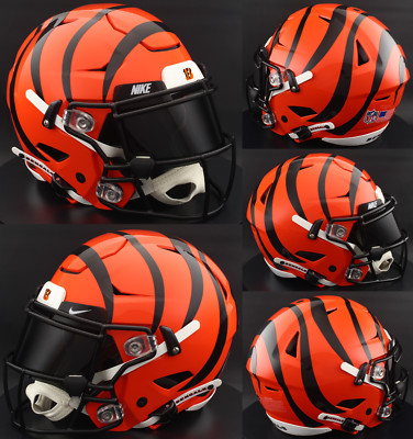 CINCINNATI BENGALS NFL Riddell SPEEDFLEX Authentic Gameday Football Helmet