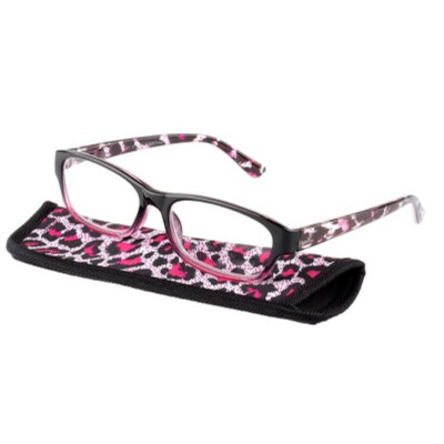 ALVITA LESEBRILLE - Mod. ''BEATRICE'' - Rosa und Schwarz - verschiedene Abstufungen