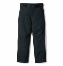 Columbia Boys' Kids Ice Slope II Pant, Black, Small